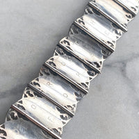 Nielloware Bracelet with Engraving